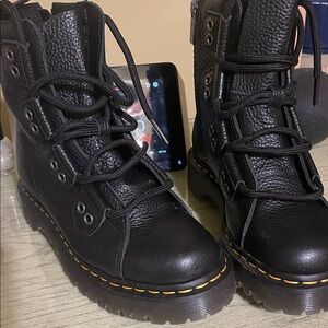Dr. Martens Black Combat Boots